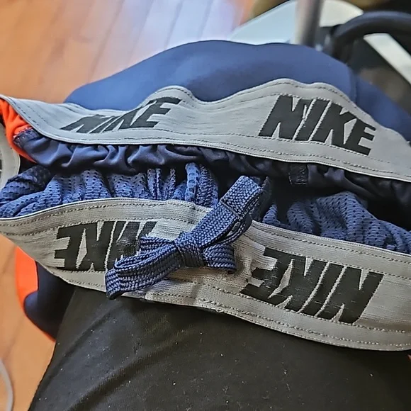 NIKE DRIX - FIT SYRACUSE NAVY/ORANGE NCAA BASKETBALL SHORT ADULT MEN'S SIZE S - Picture 5 of 7